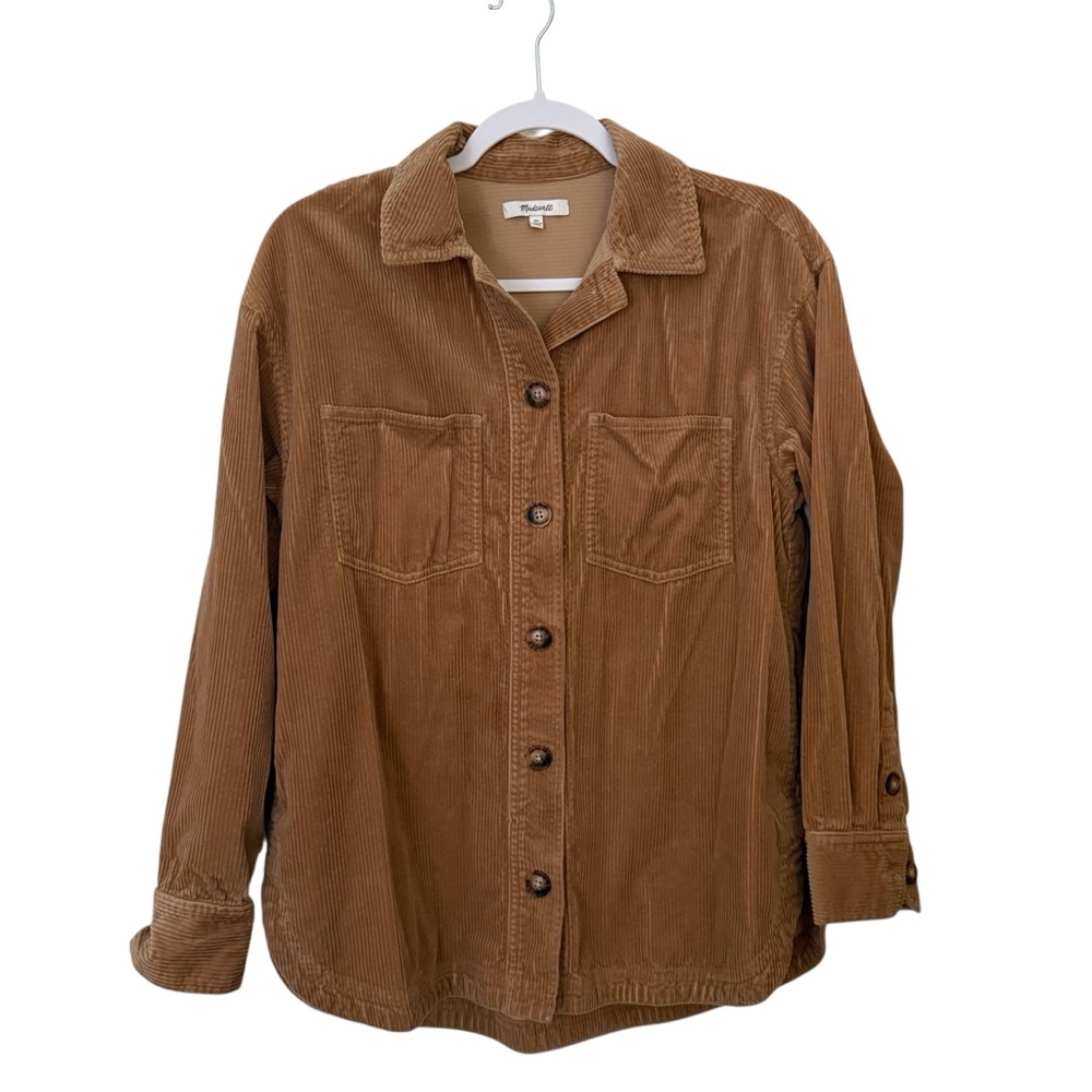 Madewell Women’s Brown/Beige Corduroy Jacket
